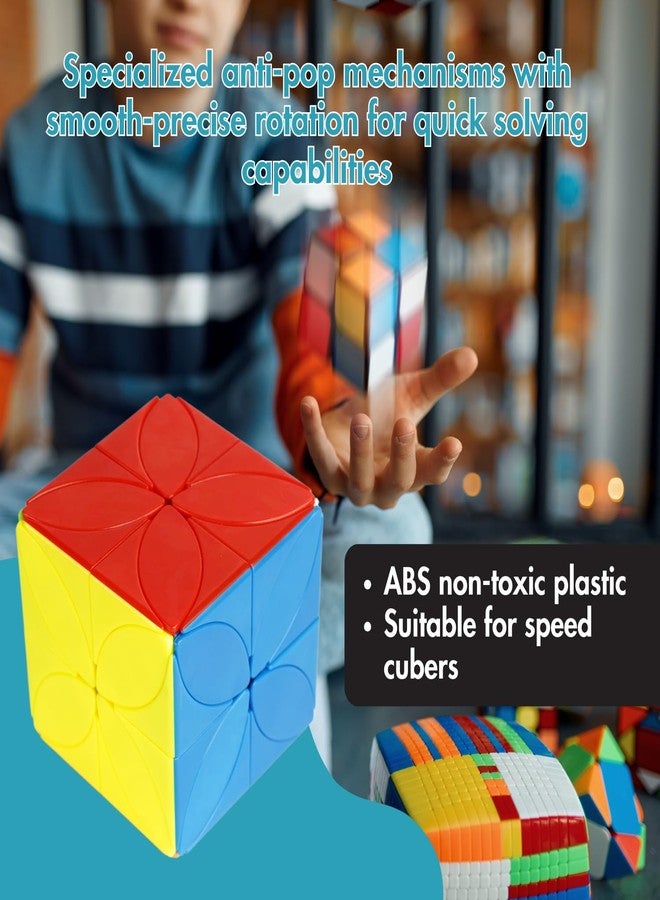 aCADZO Clover Plus Cube Puzzle Gift for Kids & Adults Brain Teaser Toy (Clover Plus Cube_Stickerless) - Image 2